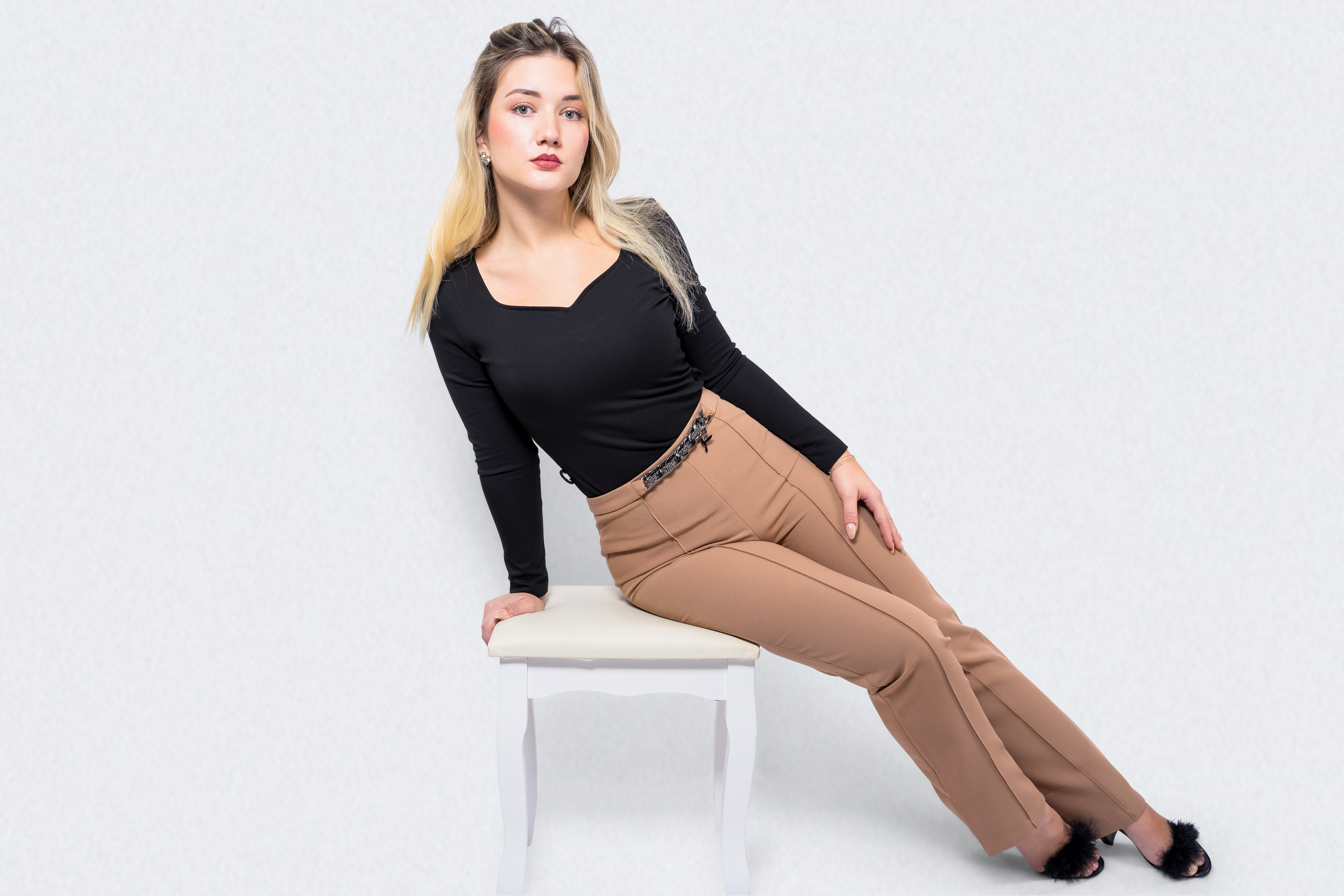Anzugshose "Valentina" - mit schlag